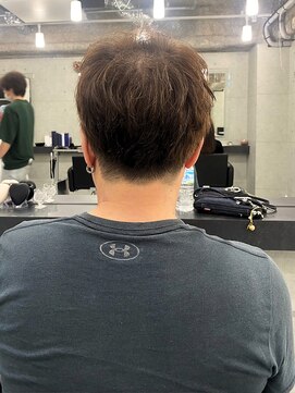 エンディアリング 東銀座(Endearing) MEN’S HAIR/ウルフ/アッシュブラック/銀座/東銀座