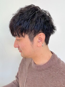 アッシュ 十日市場店(Ash) 波巻きツイストスパイラルパーマ