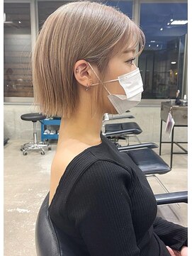 ナループロア ルームー(Nalu pu loa ROOMOO) ゆるまきタッセルカット/タッセルカット/タンバルモリ/韓国ボブ