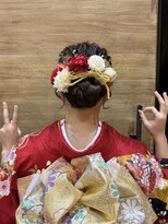 アールトゥーヘアー(art To Hair)&nbsp;成人式セット/成人式ヘア/シニヨンヘア