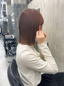 ノエ(noe) 切りっぱなしボブ×透明感カラーR-24