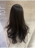巻き髪風コテパーマ