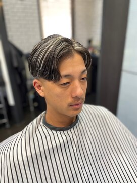 ヒロザバーバー(HIRO THE BARBER) フェード×メッシュ　宇部市/理容室/理容院/メンズカット