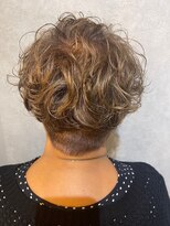 ウィスプ 赤羽店(wisp) 白髪ぼかしハイトーンくすみカラー×ナチュラルパーマ #2