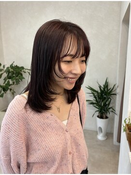 イルプロム 御厨店(illuprom.) 【illuprom.】フェイスレイヤー × ピンクブラウン