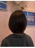 ミディアムボブ