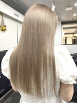 ムク 横浜店(muku)&nbsp;ダブルカラーベージュカラーケアブリーチハイトーンカラー韓国