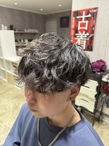 ミオ(Mio) 滋賀/南草津/メンズ美容室/波巻きツイストスパイラルパーマ