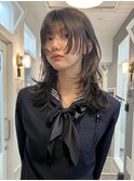 ウルフカット×姫カット