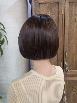 ネオヘアー 谷町九丁目店(Neo hair) ツヤ艶×ミニボブ