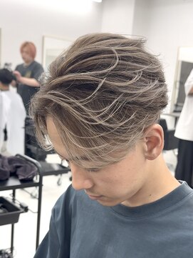 ステージ(STAGE) メンズバレイヤージュ　メンズハイライト　エアタッチ