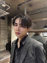 メンズココ メンズパーマ 韓国ヘア 日本橋店(MENS COCO)&nbsp;フェザーパーマメンズセンターパート