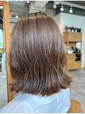 joyeuxブリーチなしベージュカラー【盛本彩乃】