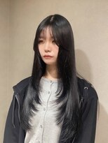 ハイル(KHAIR)&nbsp;レイヤーカット/コリアンブラック/MIREI