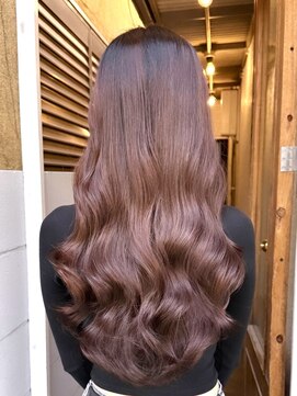 チョビー(Chobii) 表参道 コテ巻き風パーマ デジタルパーマ 暗めカラー韓国風