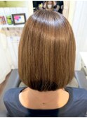 黒髪カタログ/クラゲヘアー/オリーブグレー/辻堂/40代50代