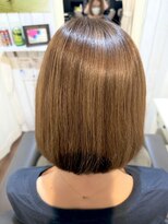 エニー(ENi) 黒髪カタログ/クラゲヘアー/オリーブグレー/辻堂/40代50代