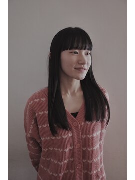 ハロウ long straight