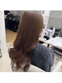 ブリーチなしダブルカラー×こっくりブラウン