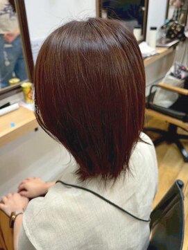 ツヤ感レイヤーボブ