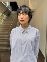 トリッカ 銀座(tricca)&nbsp;ショート/ショートボブ/ショートウルフ/無造作パーマ/暗髪/束感