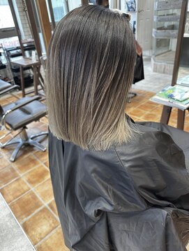 フリックヘアサロン 梅田茶屋町2号店(FLICK HAIR SALON) ブリーチ/イルミナカラー/バレイヤージュ