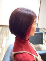 ヘアーアンドコークラシコ(Hair&Co. Clasico)&nbsp;インナーカラー×レッド