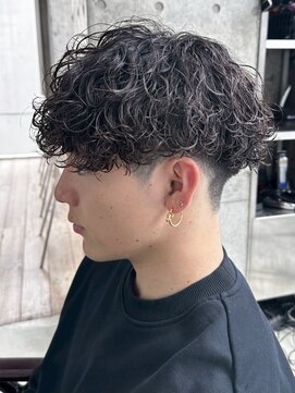 フィフス 大分(fifth) 大分波巻きスパイラルパーマメンズカット骨格矯正重めマッシュ