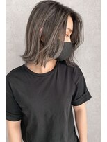 LIAH【リア】【3月上旬NEW OPEN(予定)】 【LIAH】グレージュbalayageミディ/白髪ぼかし/髪質改善/本町