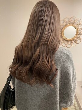 チャプター 問屋町(chapter) 髪質改善トリートメントミルクティーブラウンブリーチなし