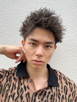 アイビーズ(IVYS)&nbsp;アクティブショートスパイキールーズショートパーマ短髪