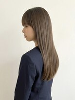 ヘアースタジオ ゼン カロン(Hair studio Zen kalon) ミルクブラウン/ローライトカラー/セミロングレイヤー30代40代