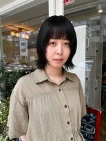 ハク メゾン(HaKU maison) フェイスレイヤーボブ/切りっぱなしタッセルボブ