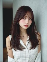 サロンドアイ(salon de i)&nbsp;ナチュラルレイヤー × ブラウン
