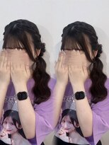 ディティカ ティア(Dityca tia) サイドお団子ポニー【Sumi Rin】