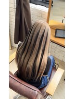 コローレ(Colore) エクステでロング!!ハイライトでより可愛く!