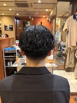 リットジェンツ 千葉(Lit Gents)&nbsp;緩めツイストスパイラル×テーパーフェード