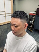 バンデ(Bande)&nbsp;アイロンパーマ×スキンフェード