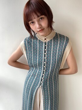 ガレージ バイ グリーン 原宿 表参道(Garage by green) 【loki】マッシュウルフ