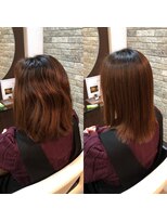 ジェムヘアー(J'aimeHair) ハイブリッド縮毛矯正・ミディアム