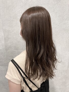 エン(en) 波ウェーブパープルアッシュカラー