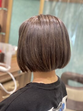 アッシュ 菊名店(Ash) ☆ミニボブ×グレージュ☆