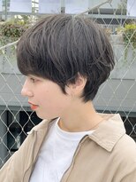 アマトウキョウ 表参道(AMA TOKYO) 顔まわりレイヤー マッシュボブ 似合わせカット 大場猛