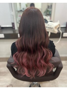 グランディールヘアデザイン(grandir hairdesign) PINKグラデーション-TSUBAKI-