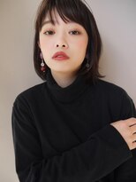 モリオ フロム ロンドン サッポロファクトリー店(morio FROM LONDON)&nbsp;【morio札幌】札幌ボブ　大人かわいい黒髪外ハネボブ
