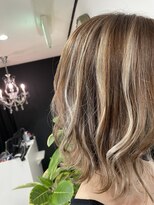 ヘアーデザイン ジェルム(Hair Design germe)&nbsp;ボブハイライトstyle ～しのだスペシャル～