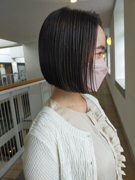 ビュートリアム 神戸(BEAUTRIUM) パツッとボブ/切りっぱなし/ボブ/20代 30代 40代/