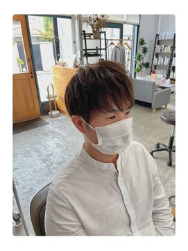 Live in Clover beauty lab メンズスタイル！