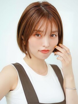 アグ ヘアー レガート 新宮中央店(Agu hair legate) 《Agu hair》秋色カラーの旬ボブ★