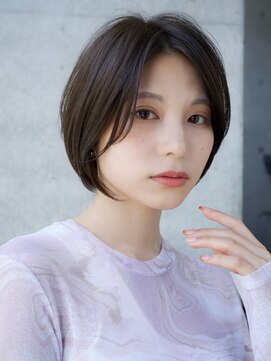 エインアンリー 表参道(AIN.ANLY.) 前髪なし大人ショートボブ20代30代40代【AIN.表参道】川原大地